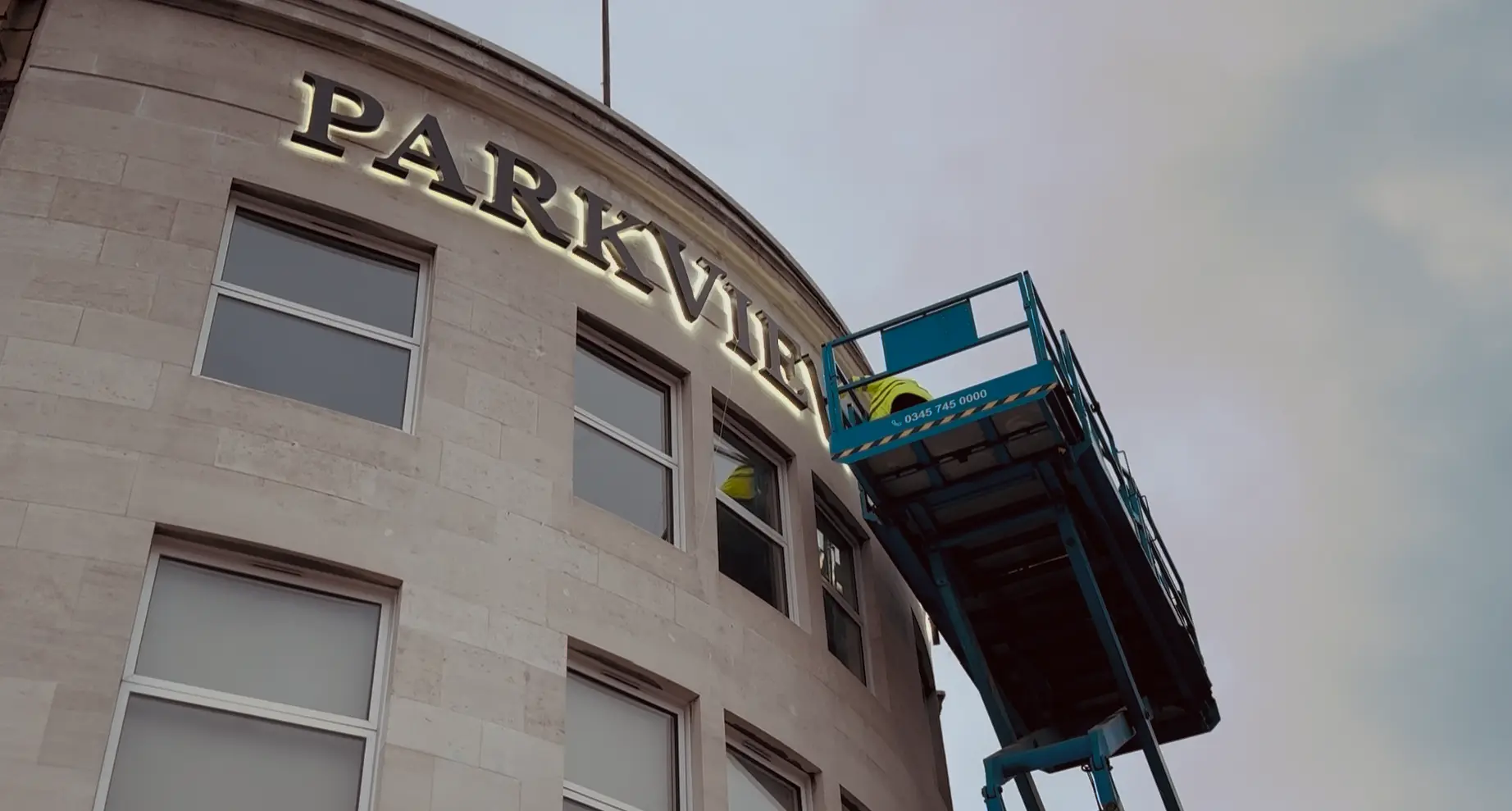 Professional signage installation and maintenance for Parkview by Sign Architects Installation and maintenance services for Parkview featuring durable signage