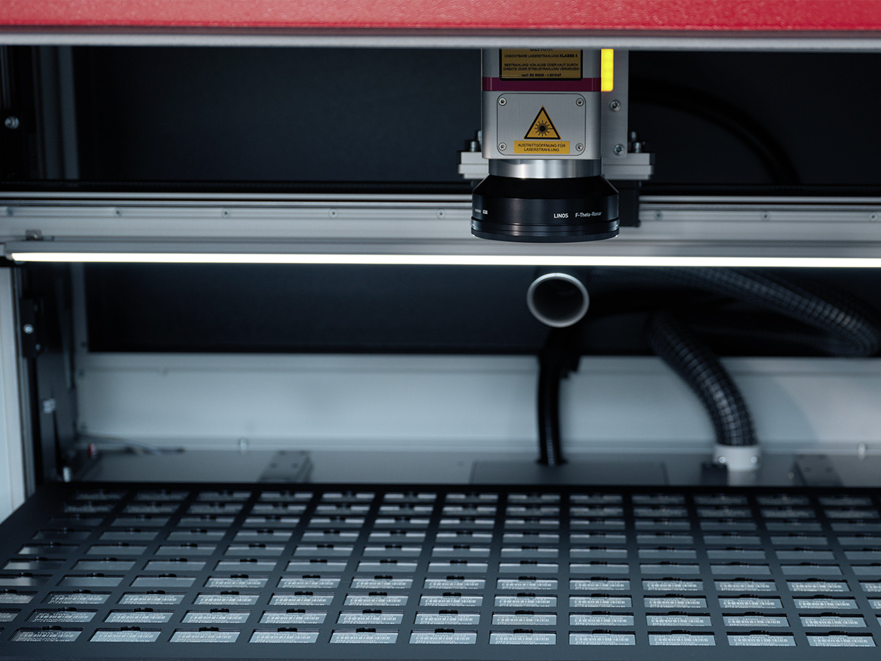 Trotec Laser Cutting Machine enabling detailed customisation by Sign Architects Trotec Laser Cutting Machine engraving intricate designs at Sign Architects